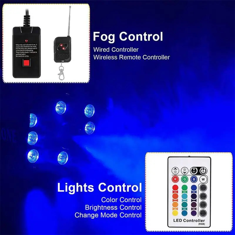 500W LED Smoke Machine - Perfect for Weddings, DJ Sets, and More! smoke machine Luxurious Weddings