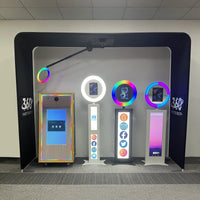 Portable 360 Selfie Photo Booth for Parties and Events Photo booth Luxurious Weddings