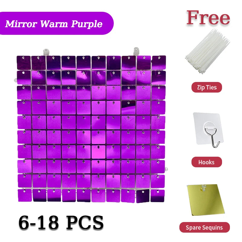 Golden Sequin Panels Backdrops Photography Backgrounds Luxurious Weddings