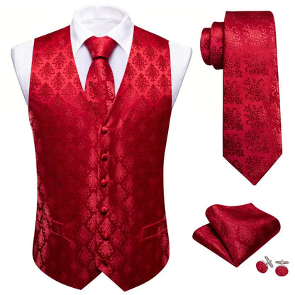 Men's Luxury Waistcoat Set Waistcoats Luxurious Weddings