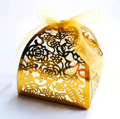 Valentine's Day Candy Boxes with Thank You Tag Party Favors Luxurious Weddings