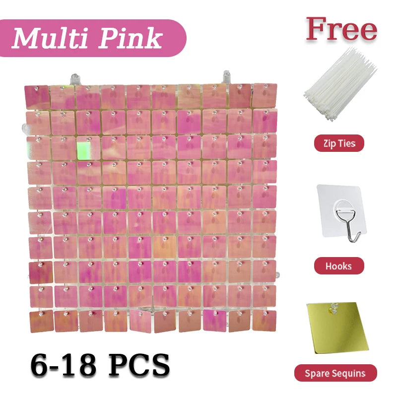 Golden Sequin Panels Backdrops Photography Backgrounds Luxurious Weddings