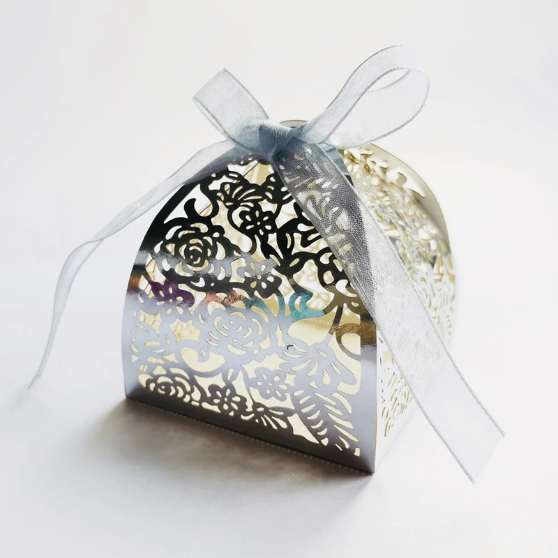 Valentine's Day Candy Boxes with Thank You Tag Party Favors Luxurious Weddings