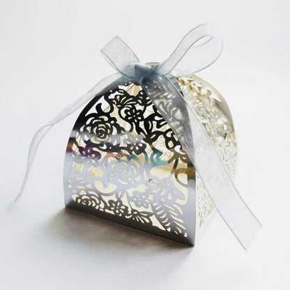 Valentine's Day Candy Boxes with Thank You Tag Party Favors Luxurious Weddings