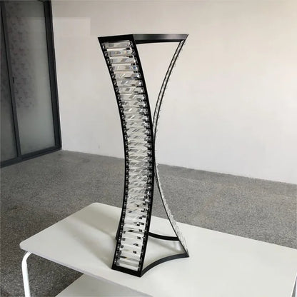 Wedding Centerpieces - Customizable Set of 5 Pieces - 80cm Height - Crystal Design Centerpieces Luxurious Weddings