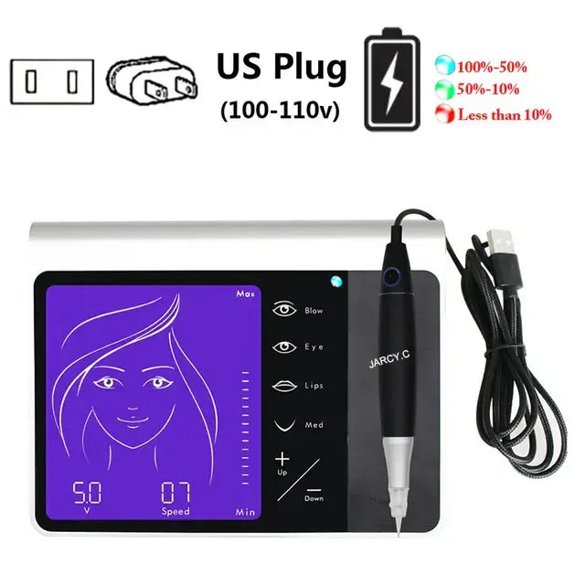 Professional Digital Tattoo Pen for eyebrows Luxurious Weddings