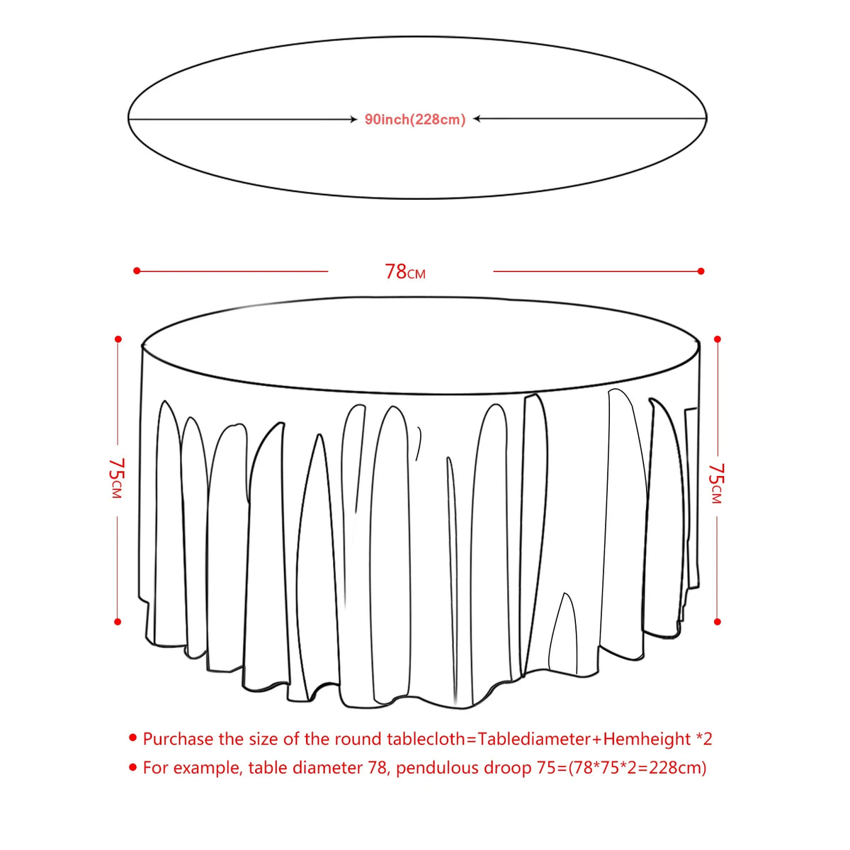 White Round Satin Tablecloths Tablecloth Luxurious Weddings