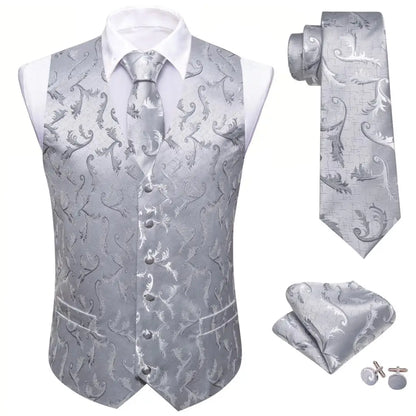 Men's Luxury Waistcoat Set Waistcoats Luxurious Weddings