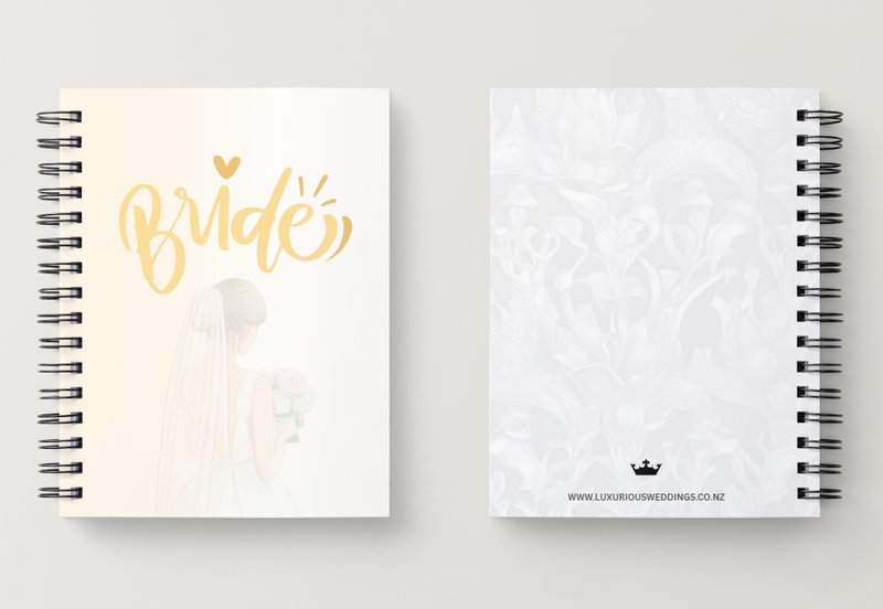Bride Wedding Planner Notebook Wedding Planner Luxurious Weddings