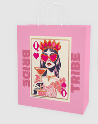 Custom Paper Gift Bag | Queen of Hearts