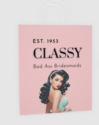 Custom Paper Gift Bag | Classy
