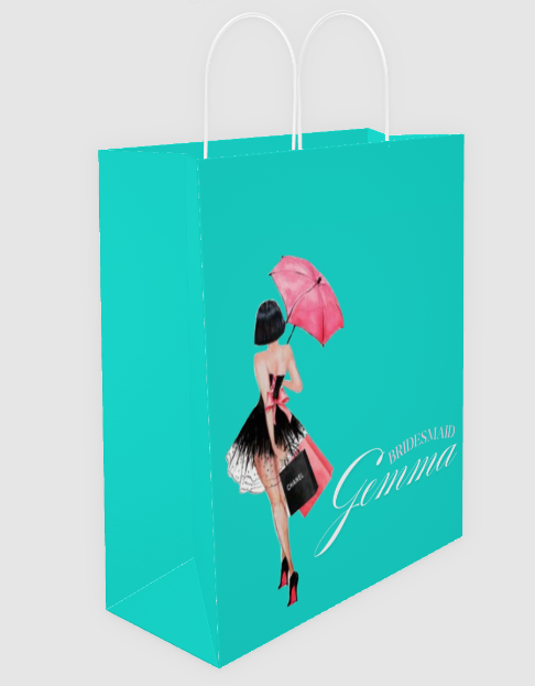 Custom Paper Gift Bag | Gemma