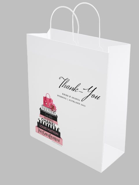 Custom Paper Gift Bag | Thank-You