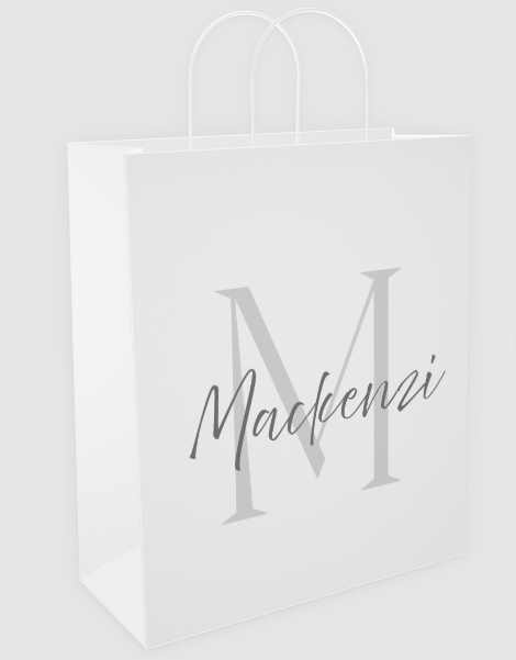 Custom Paper Gift Bag | Simple