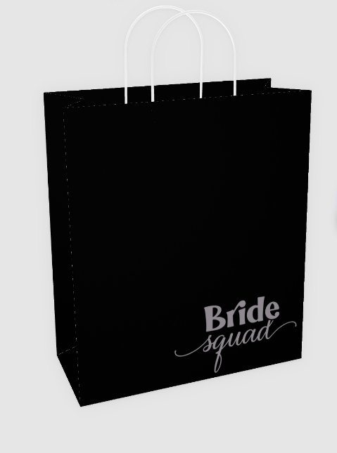 Custom Paper Gift Bag | Bride Squadd