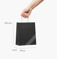 Custom Paper Gift Bag | Stripes