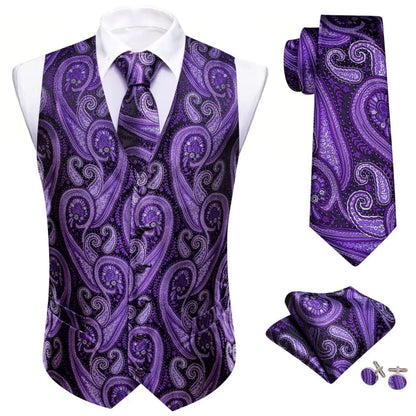 Men's Luxury Waistcoat Set Waistcoats Luxurious Weddings