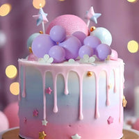 Rose Gold Silver Balls Cake Toppers Cake Decorations Luxurious Weddings