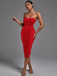 New Tassel Bandage Dress | Evening Dress Dresses Luxurious Weddings