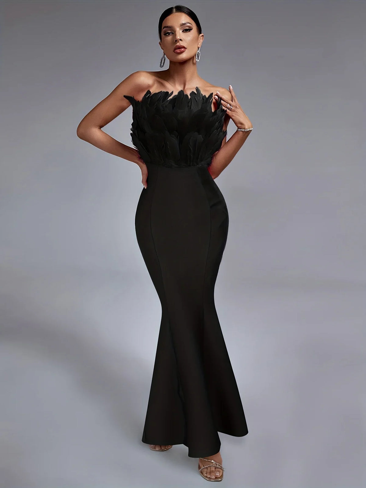 Katrina Elegance Full Length Evening Dress dresses Luxurious Weddings
