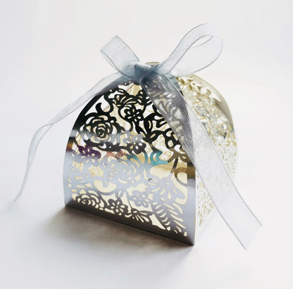 Valentine's Day Candy Boxes with Thank You Tag Party Favors Luxurious Weddings