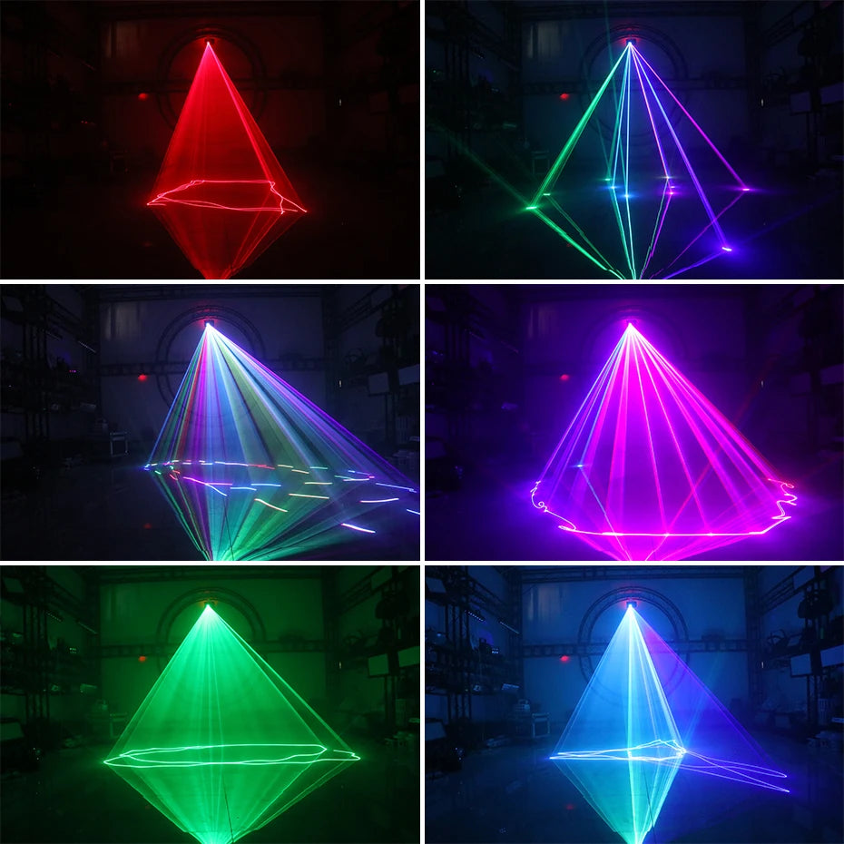 500mw RGB Laser Light - Perfect for DJs, Parties, and Clubs! Laser Light Luxurious Weddings