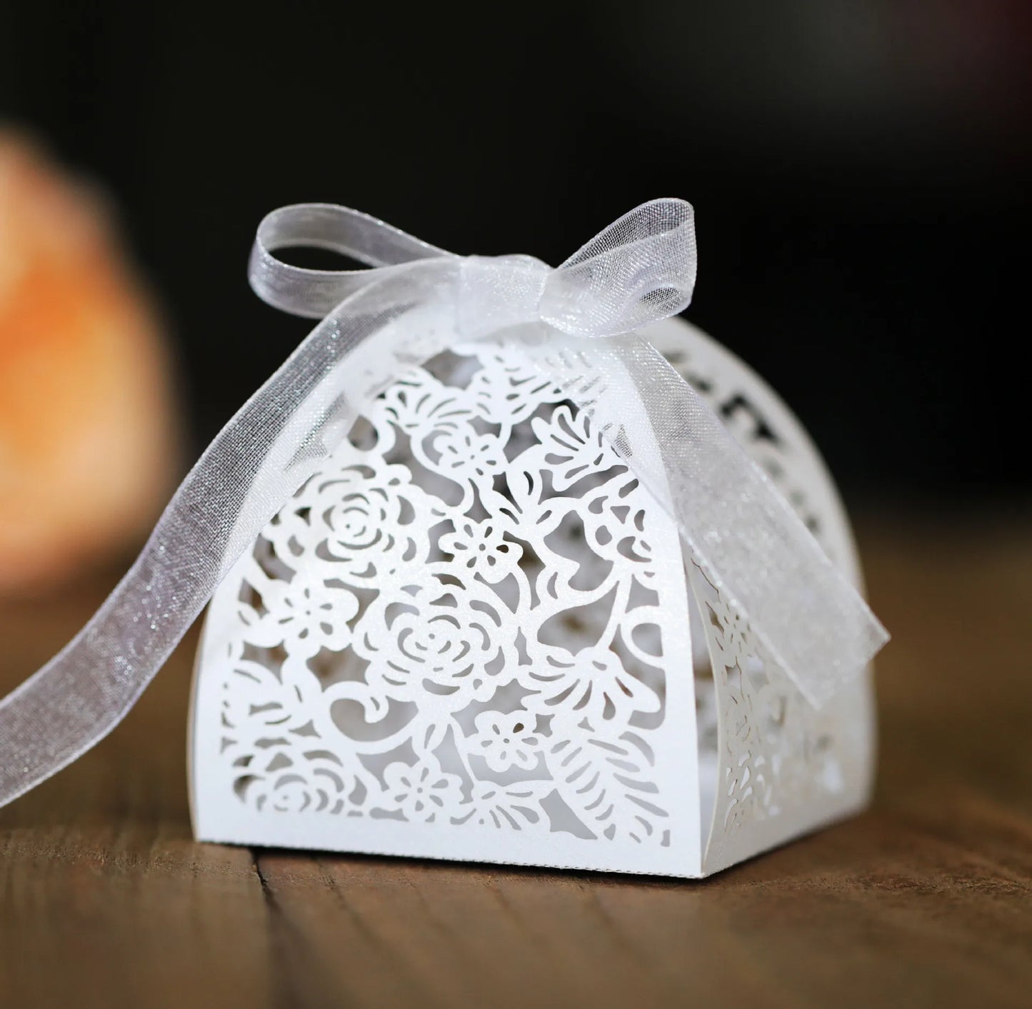 Valentine's Day Candy Boxes with Thank You Tag Party Favors Luxurious Weddings