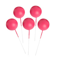 Rose Gold Silver Balls Cake Toppers Cake Decorations Luxurious Weddings