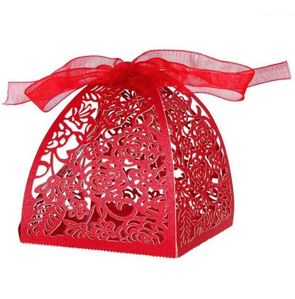 Valentine's Day Candy Boxes with Thank You Tag Party Favors Luxurious Weddings