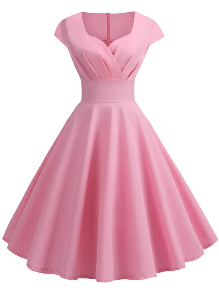 Audre Hepburn Vintage Rockabilly Pin Up Dress wedding guests Luxurious Weddings