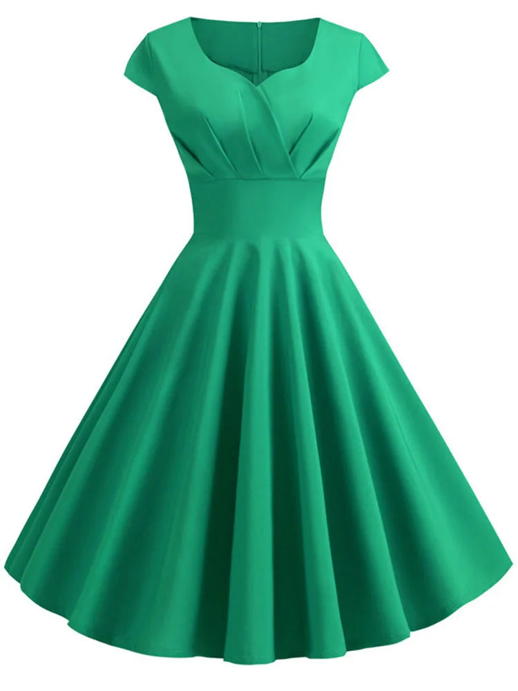 Audre Hepburn Vintage Rockabilly Pin Up Dress wedding guests Luxurious Weddings