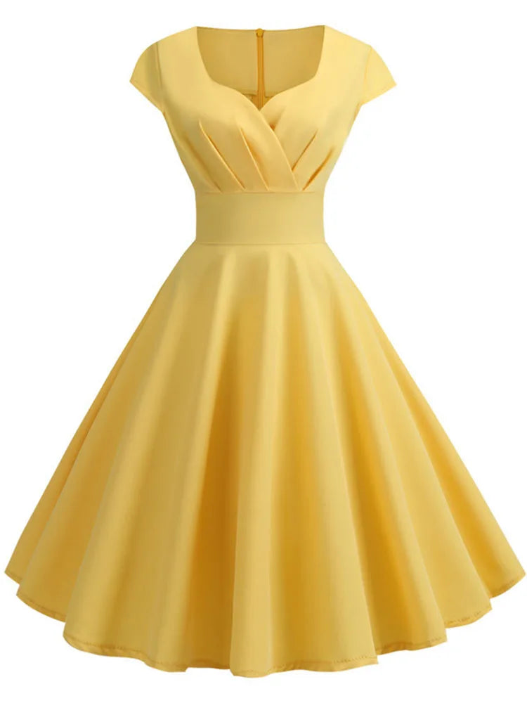 Audre Hepburn Vintage Rockabilly Pin Up Dress wedding guests Luxurious Weddings