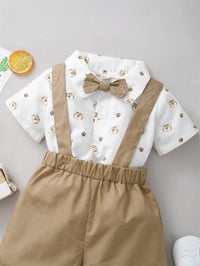 Toddler Boy Tiger Print Suit - 2PC Casual Outfit Clothing Luxurious Weddings
