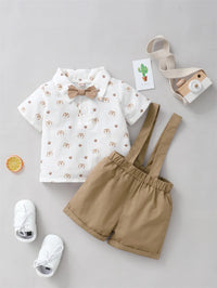 Toddler Boy Tiger Print Suit - 2PC Casual Outfit Clothing Luxurious Weddings