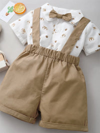 Toddler Boy Tiger Print Suit - 2PC Casual Outfit Clothing Luxurious Weddings