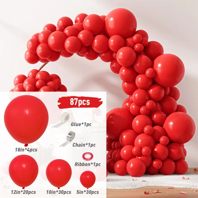 White Gold Balloon Garland Arch Kit Balloon Garlands Luxurious Weddings