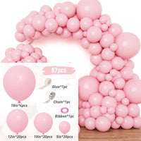 White Gold Balloon Garland Arch Kit Balloon Garlands Luxurious Weddings