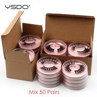 Maquiagem Eyelashes 4/10/20/50/100PCS 3D Mink Lashes Set Natural False Eyelashes False Eyelashes Luxurious Weddings