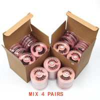 Maquiagem Eyelashes 4/10/20/50/100PCS 3D Mink Lashes Set Natural False Eyelashes False Eyelashes Luxurious Weddings