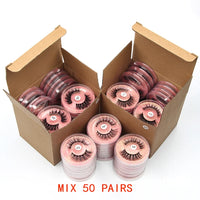 Maquiagem Eyelashes 4/10/20/50/100PCS 3D Mink Lashes Set Natural False Eyelashes False Eyelashes Luxurious Weddings