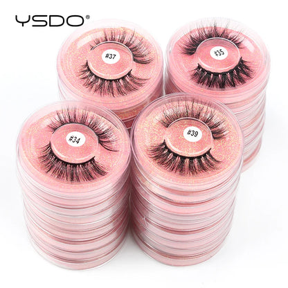 Maquiagem Eyelashes 4/10/20/50/100PCS 3D Mink Lashes Set Natural False Eyelashes False Eyelashes Luxurious Weddings