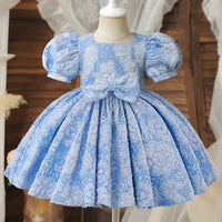 Vintage Birthday Princess Dress girls dresses Luxurious Weddings