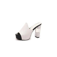Open Toe Block Heels Sandals Heels Luxurious Weddings