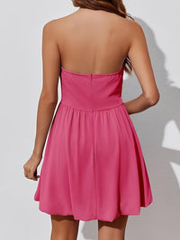 Ruched Tube Mini Dress Mini dress Luxurious Weddings