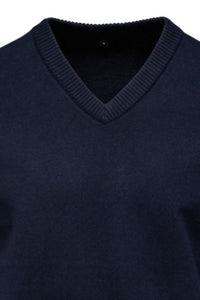 Men's Ribbed Hem V-Neck Long Sleeve Sweater Sweatshirts Luxurious Weddings