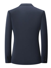 Men's Lapel Collar Long Sleeve Blazer Blazers Luxurious Weddings