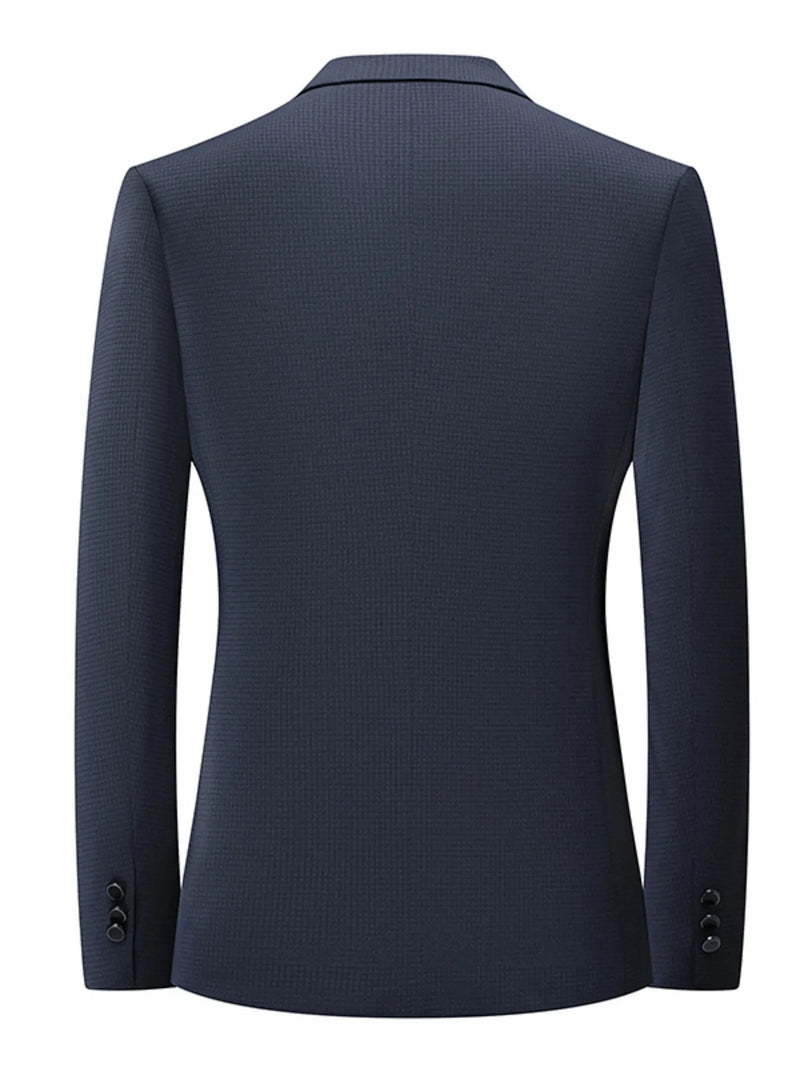 Men's Lapel Collar Long Sleeve Blazer Blazers Luxurious Weddings