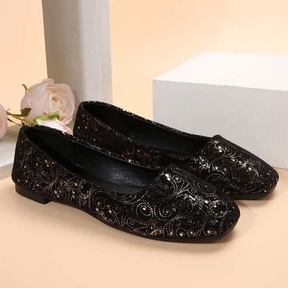 Square Toe Flat Slip-Ons flats Luxurious Weddings