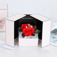 Valentine's Day Creative Roses Jewelry Gift Box Gift Box Luxurious Weddings