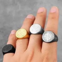 Stainless Steel Men Rings men's rings Luxurious Weddings